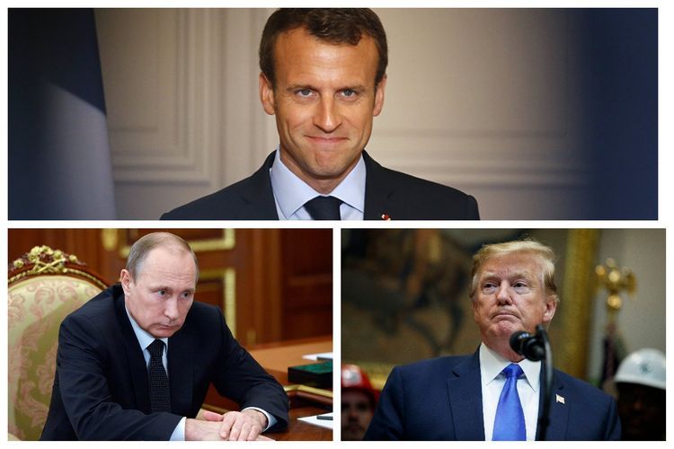 Makron Putin və Trampla danışıqlar aparmağı planlaşdırır