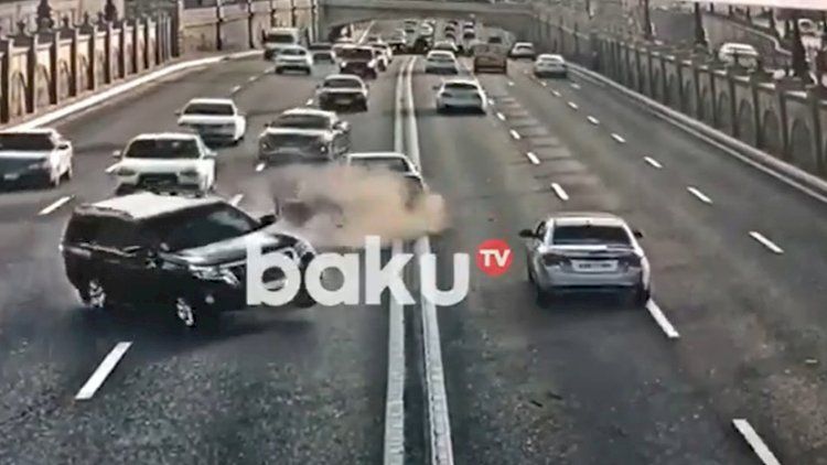 Bakıda baş verən dəhşətli qəza -       ANBAAN VİDEO