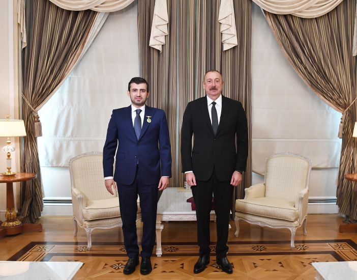 İlham Əliyev Selçuk Bayraktarı qəbul etdi -       FOTOLAR