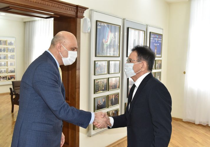 Mədət Quliyev Türkiyə Müdafiə Sənayesi Komitəsinin nümayəndə heyətini qəbul etdi