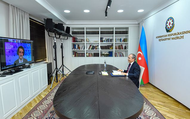 İqtisadiyyat naziri Qlobal Texnologiya İdarəetməsi Sammitində iştirak etdi