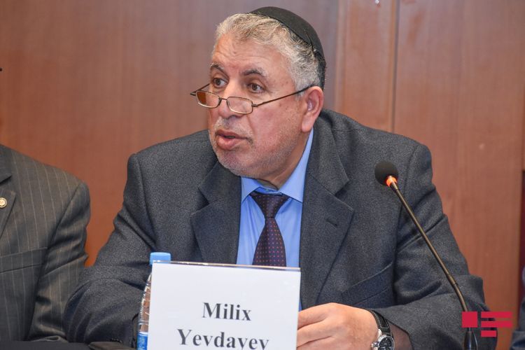"Biz dağ yəhudiləri seçkilərdə Qarabağ fatehi, Prezident İlham Əliyevin arxasındayıq"