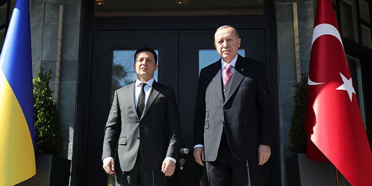 Türkiyə və Ukrayna prezidentləri görüşdü
