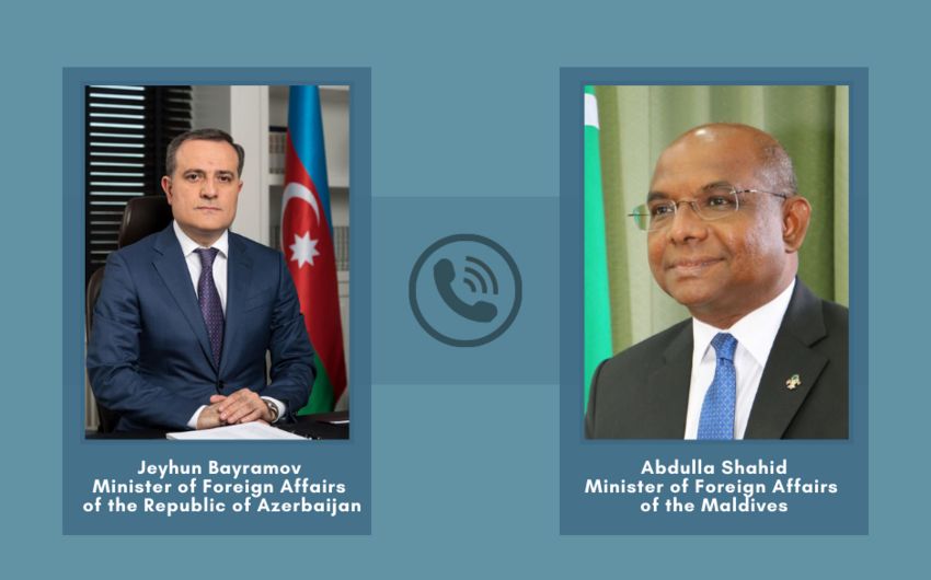 Azərbaycan və Maldiv XİN başçıları telefonla danışdı