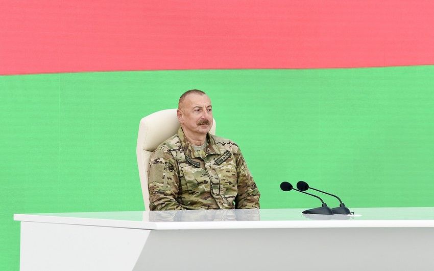 Prezidentin bugünkü çıxışının       VİDEOSU