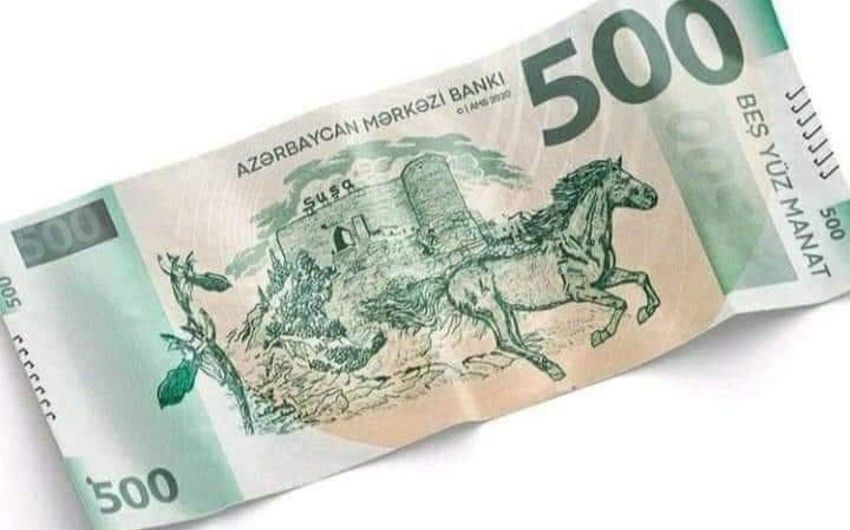 500 manatlıq əskinasla bağlı açıqlama