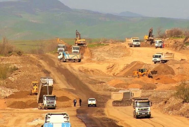 AAYDA: "Zəfər yolu"nun inşası ilə bağlı işlərin 80%-i başa çatdırılıb