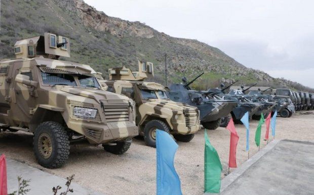 Azərbaycan sərhəd qoşunlarını döyüşə hazır vəziyyətə gətirdi