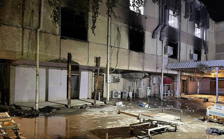 Xəstəxanada yanğın zamanı ölənlərin sayı 90 nəfərə çatdı