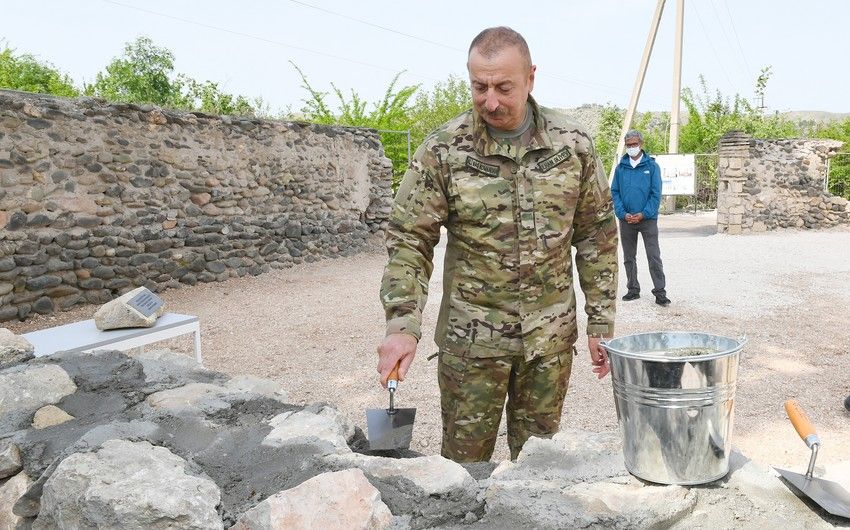 Zəngilan məscidinin bərpasına başlanıldı