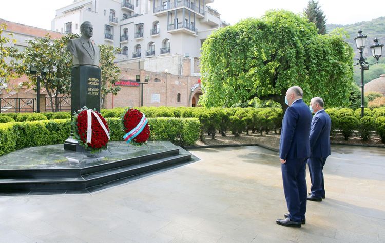 Əli Nağıyev Gürcüstanda səfərdə olub