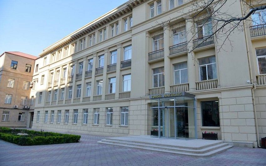 Təhsil Nazirliyi məlumat yaydı