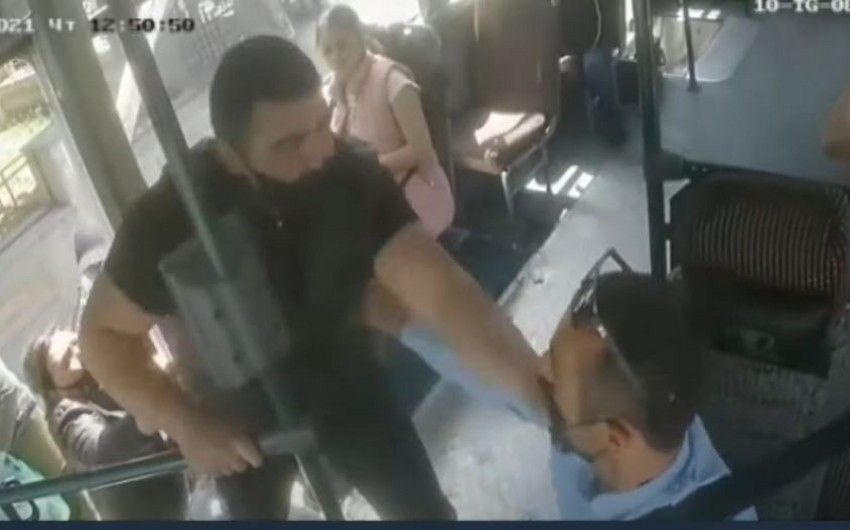 DİN-dən avtobus sürücüsünü döyən şəxslə bağlı açıqlama