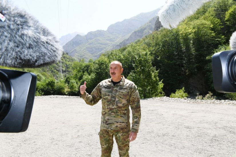 Ali Baş Komandan: "Göstərişimlə bu şeytan yuvası darmadağın edildi"