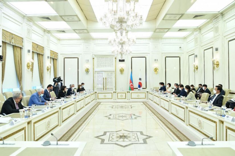 Sahibə Qafarova Koreya Milli Assambleyasının sədri ilə görüşdü