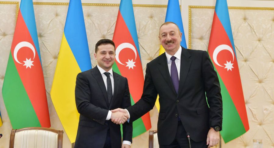 İlham Əliyev Zelenskiyə təbrik məktubu göndərdi