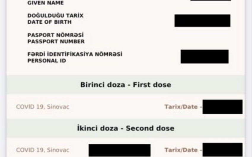COVID-19 pasportu belə yoxlanılacaq -     VİDEO