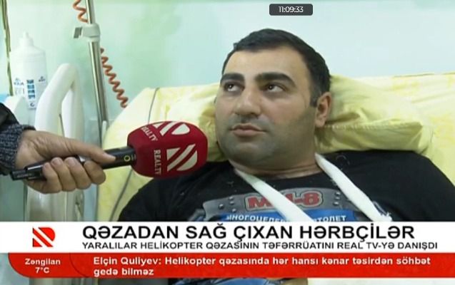 Qəzadan sağ çıxan hərbçilər danışır -       VİDEO