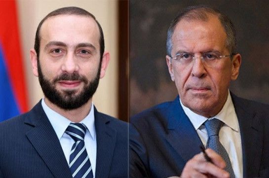 Lavrovla Mirzoyan arasında görüş başladı