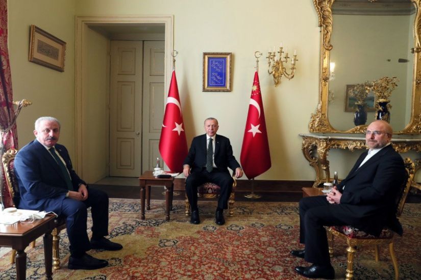 Ərdoğan İran Parlamentinin sədrini qəbul etdi
