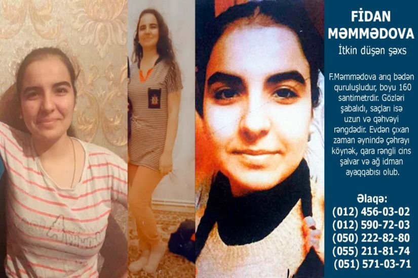 Bakıda gənc qız itkin düşdü