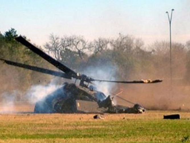 Milli Qvardiyanın 3 hərbçisi helikopter qəzasında həlak olub