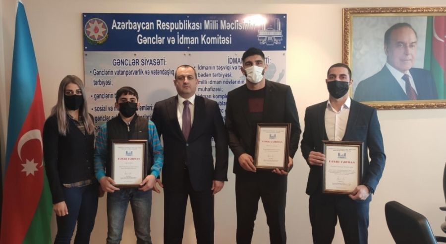 Milli Məclisin gənclər və idman komitəsində idmançılarla növbəti görüş keçirildi