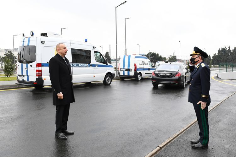 Prezident Baş Prokurorluğun yeni inzibati bina kompleksinin açılışında iştirak etdi -    YENİLƏNDİ