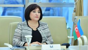 Sahibə Qafarova Müctaba Zünnurinin başçılıq etdiyi nümayəndə heyəti ilə görüşdü — foto 1