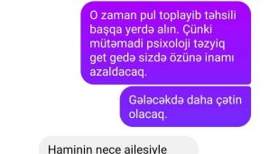 Özünü 20-ci mərtəbədən atan tələbə qızın tükürpədən mesajları üzə çıxdı -         FOTO — foto 10
