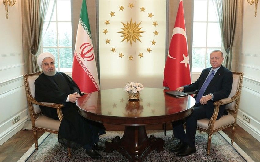 Ərdoğan Ruhani ilə danışdı
