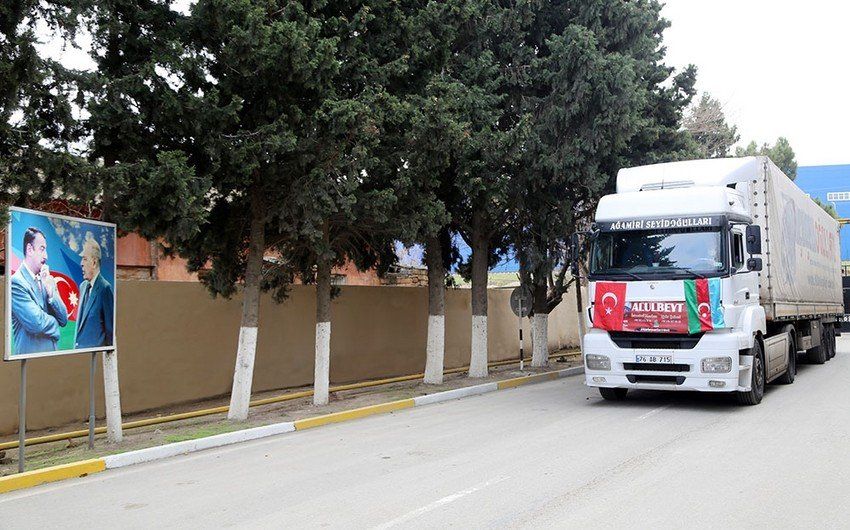 İğdırdan göndərilən yardım qəbul edildi