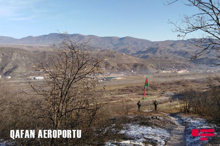 Ermənistanın Qafan aeroportu və Qafan-Gorus avtomobil yolu Azərbaycan sərhədçilərinin nəzarəti altındadır -       FOTO