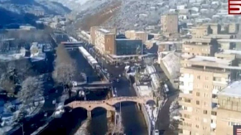 Azərbaycanlı Qafana gedib çəkiliş etdi, ermənilər şokda -       VİDEO