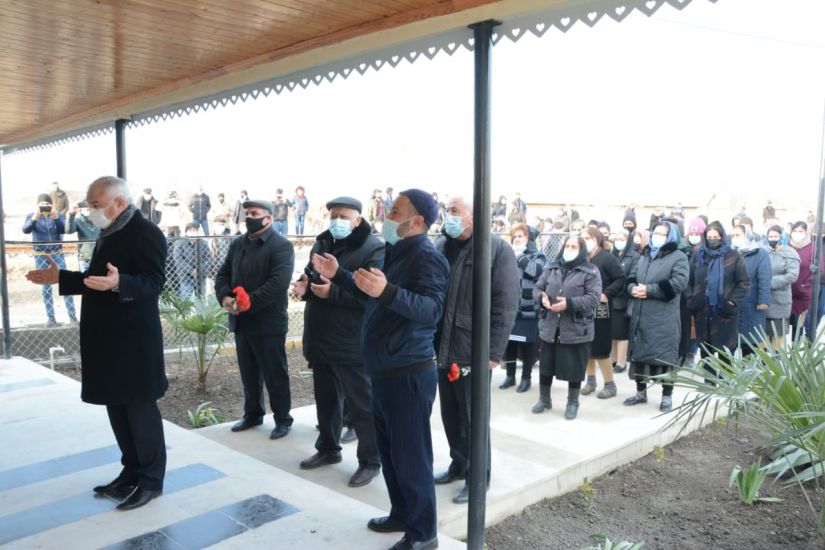 Füzuli rayonunun Böyük Bəhmənli kəndində şəhidlərin xatirəsinə "Bulaq" abidə kompleksinin açılışı oldu