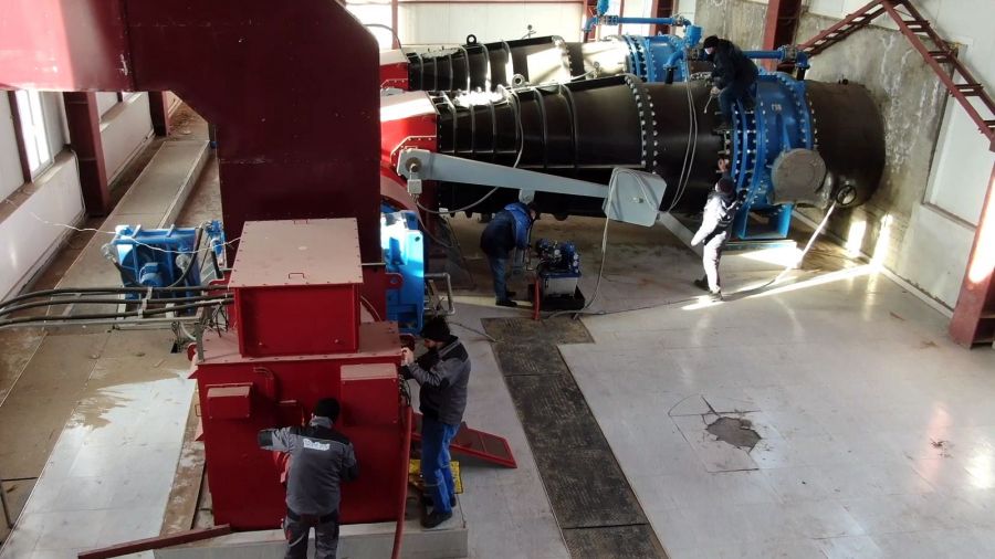 Laçındakı su elektrik stansiyası yenidən qurulur