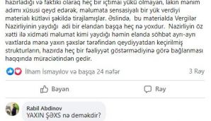 Əli Həsənov sosial şəbəkədə paylaşımı niyə silib? -         FOTO — foto 1