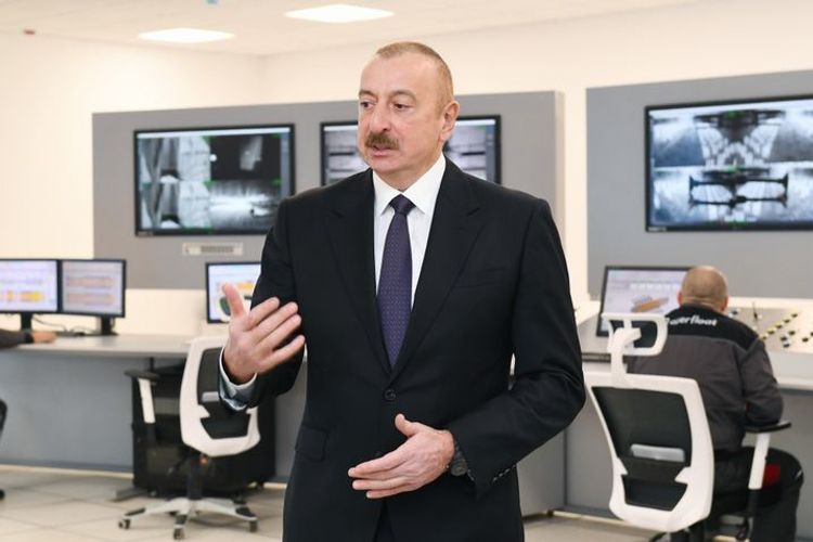 "Azərbaycan özünü etibarlı tranzit ölkə kimi təsdiq edib" -     İlham Əliyev
