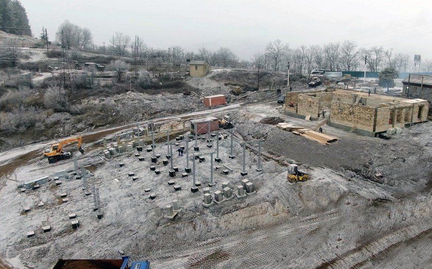 Şuşada yeni yarımstansiya tikilir