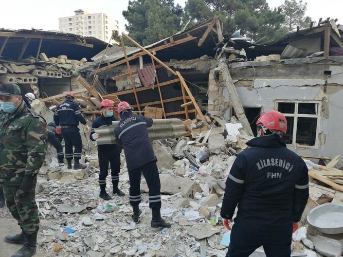 FHN Xırdalandakı partlayışla bağlı daha bir məlumat yaydı -     VİDEO