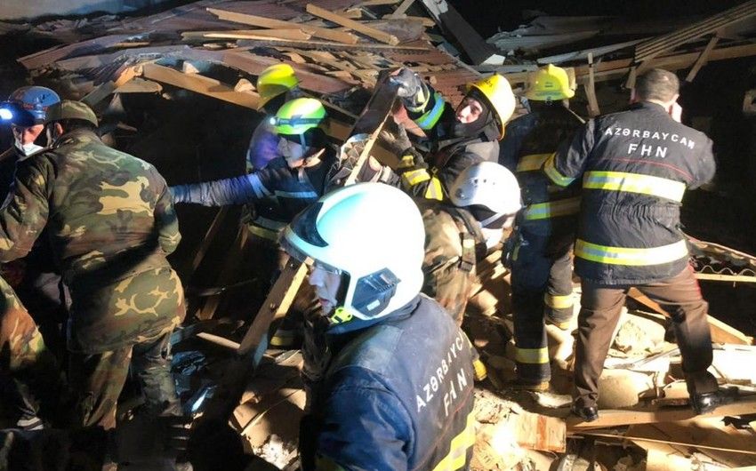 Xırdalanda yaşayış evində baş verən partlayışla bağlı cinayət işi başlandı