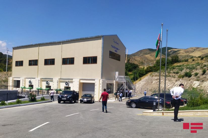 “Suqovuşan 1” və “Suqovuşan 2” Kiçik Su Elektrik stansiyaları istismara verildi