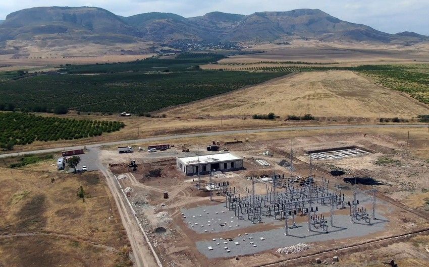 Ağdamda 2 elektrik yarımstansiyası tikilir -     VİDEO