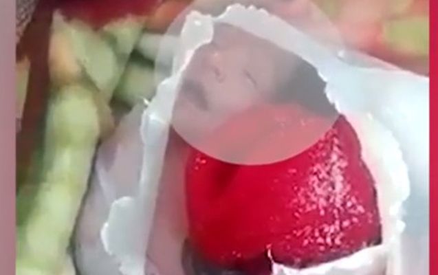 Sumqayıtda yeni doğulmuş körpə zibillikdə belə tapıldı -         VİDEO