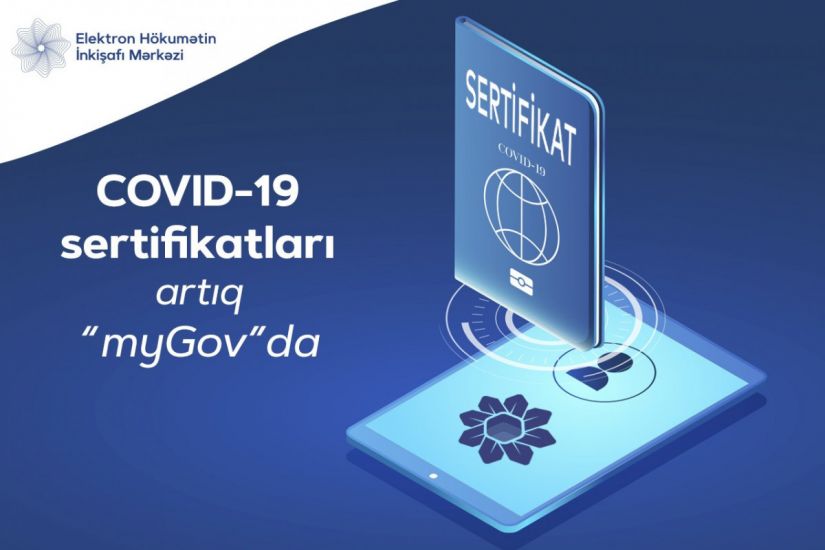 COVID-19 sertifikatları ilə bağlı yenilik