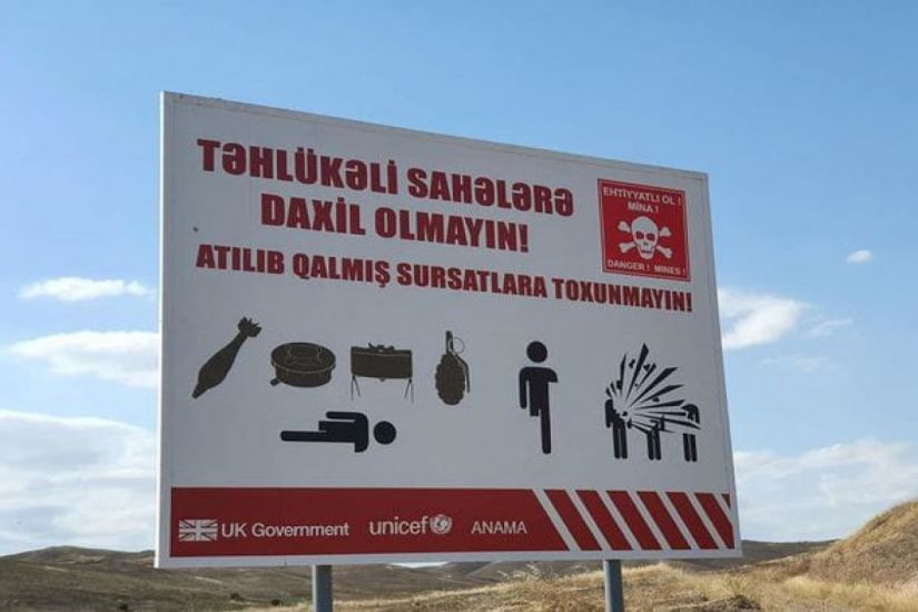 Azad olunan ərazilərdə daha 148 mina aşkarlandı