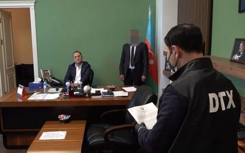 DTX-nin həbs etdiyi xidmət rəisindən xəbər var