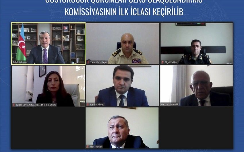 Şəhid ailələri və qazilərlə bağlı Əlaqələndirmə Komissiyasının ilk iclası keçirildi