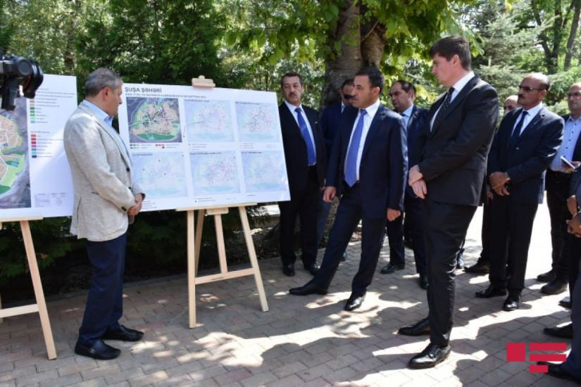 Əlaqələndirmə Qərargahının nəzdində fəaliyyət göstərən İdarələrarası Mərkəzin nümayəndələrinin Şuşaya səfəri başlayıb