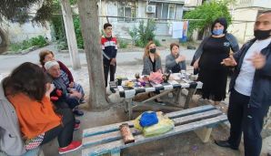 Könül Nurullayeva sakinlərlə növbəti səyyar görüşünü keçirdi -      FOTOLAR — foto 8